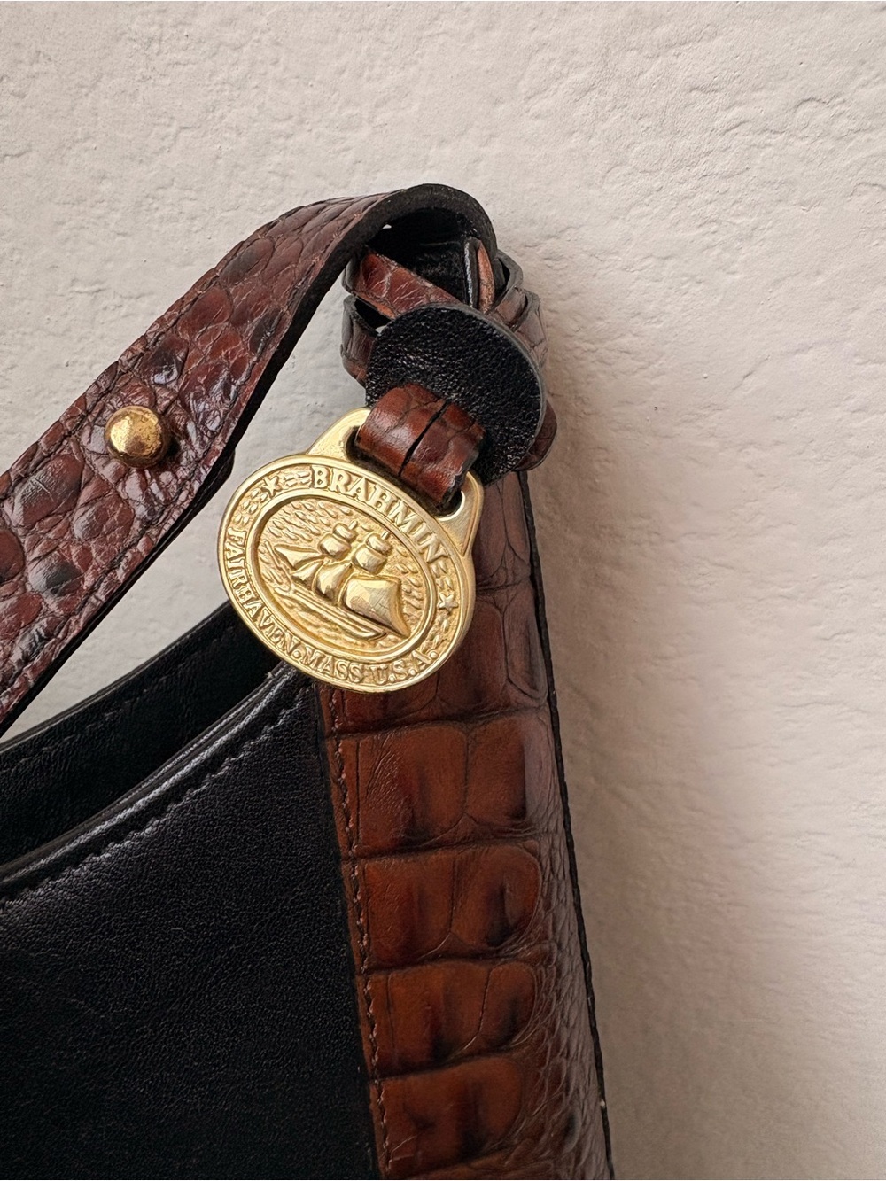 Brahmin Vintange Kendall Crossbody/Shoulder Bag - Picture 3 of 10